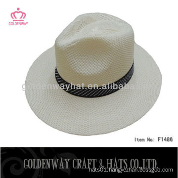 white panama hat fedora pattern